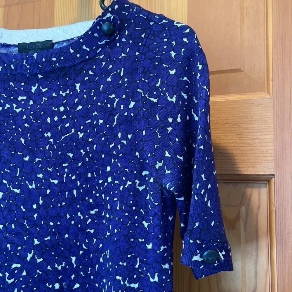 𝅺j. Crew Blue Dress
